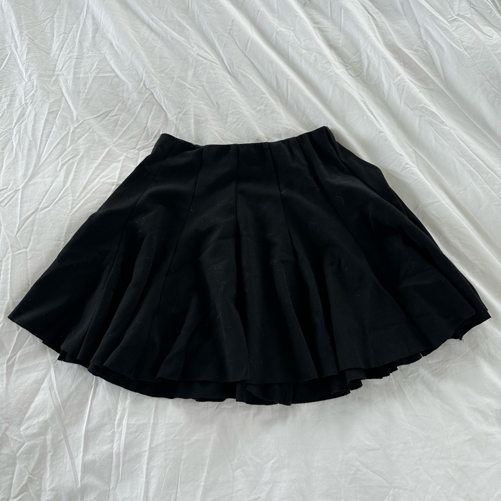 ASTR brand pleated black mini skirt size M